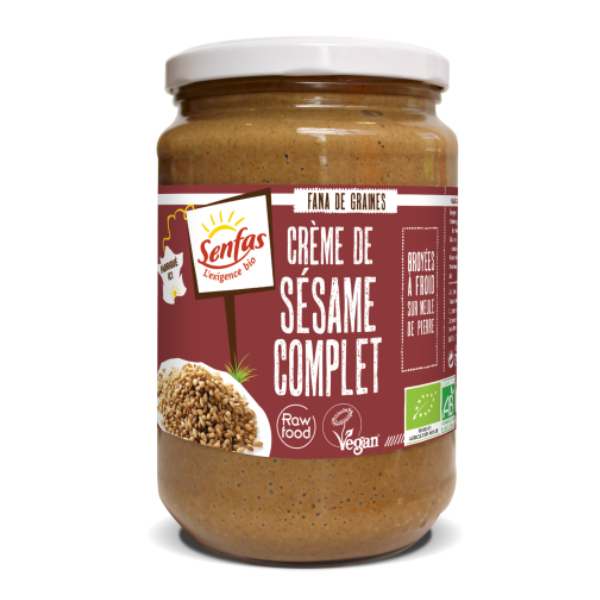 Crème de sésame complet bio - 1