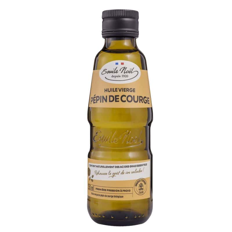 émile Noël -- Huile vierge de pépin de courge bio (origine Espagne) - 250 ml