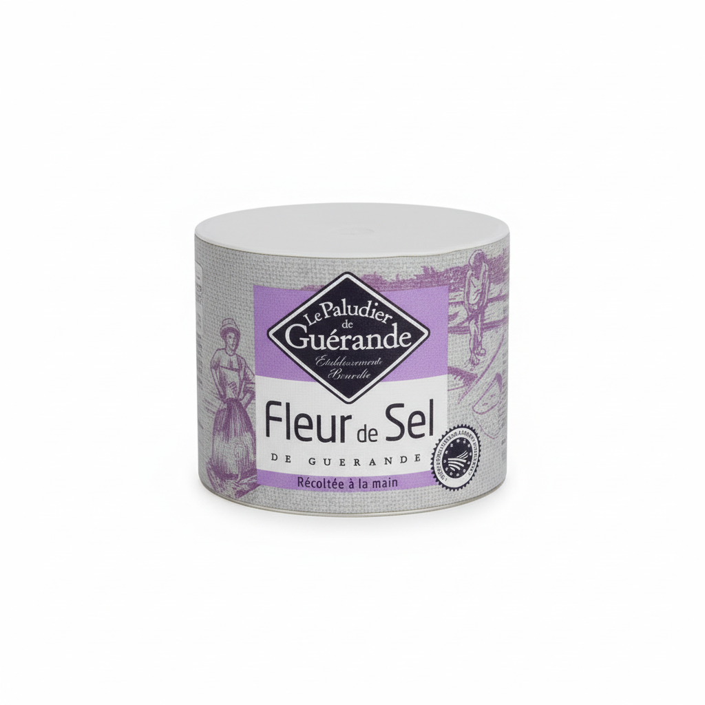 Le Paludier De Guérande -- Fleur sel (boite) Vrac - 125 g