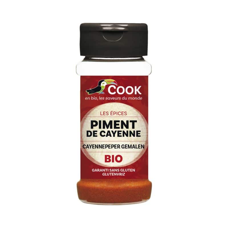 Cook épices -- Piment de cayenne bio (origine UE, Hors UE) - 40 g