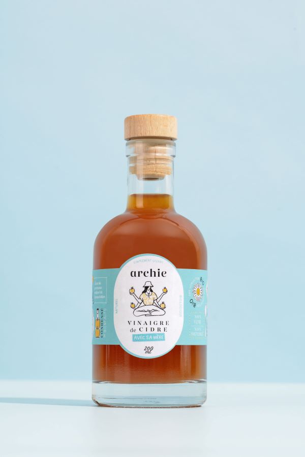 Archie -- Vinaigre de cidre bio - 200 mL