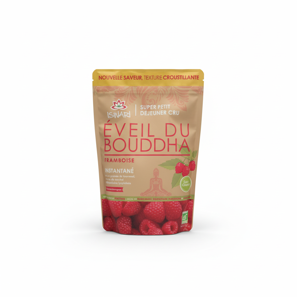 Iswari -- Éveil du bouddha framboise bio - 360 g