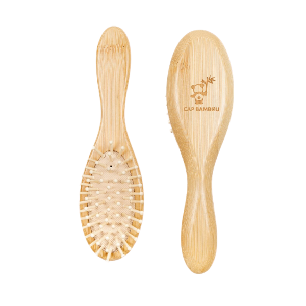 Brosse à cheveux small (enfant) en bambou - 2