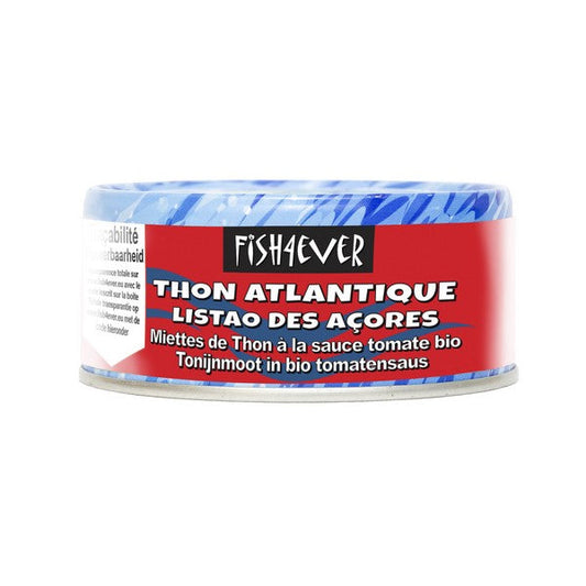 Fish4ever -- Miettes de thon à la sauce tomate bio - 160 g