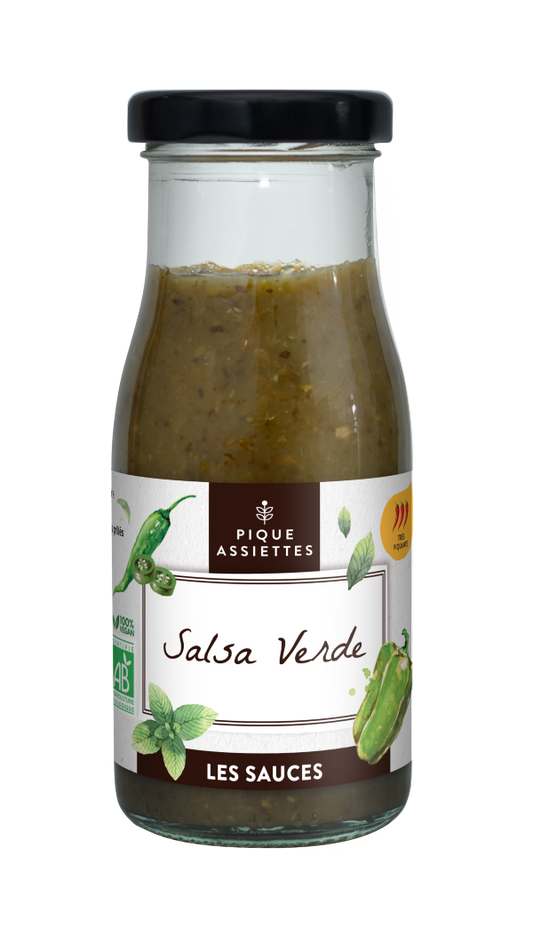 Pique Assiettes -- Sauce salsa verde bio - 130 ml