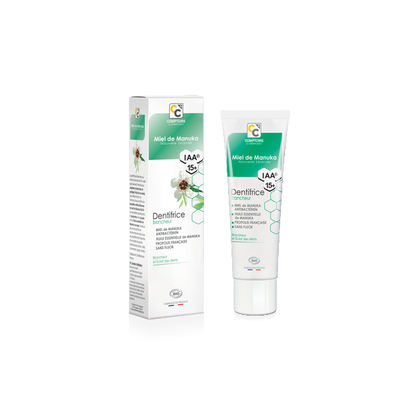 Comptoirs & Compagnies -- Dentifrice blancheur au miel de manuka iaa15+ - 75 ml