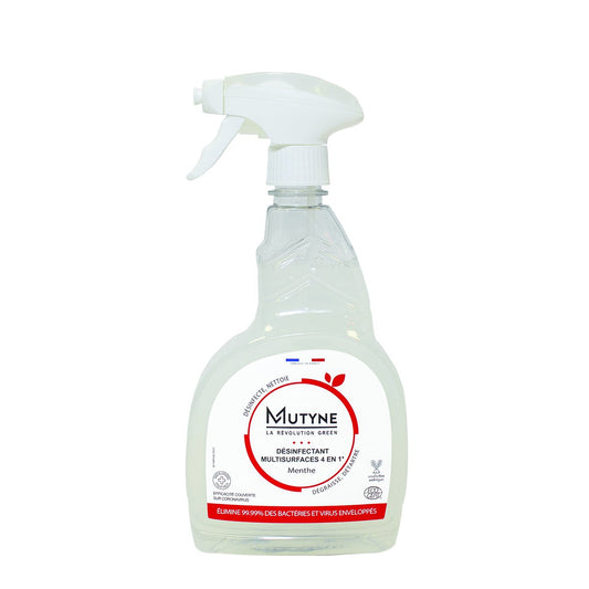 Mutyne -- Spray désinfectant ecocert 4 en 1 - 750 mL