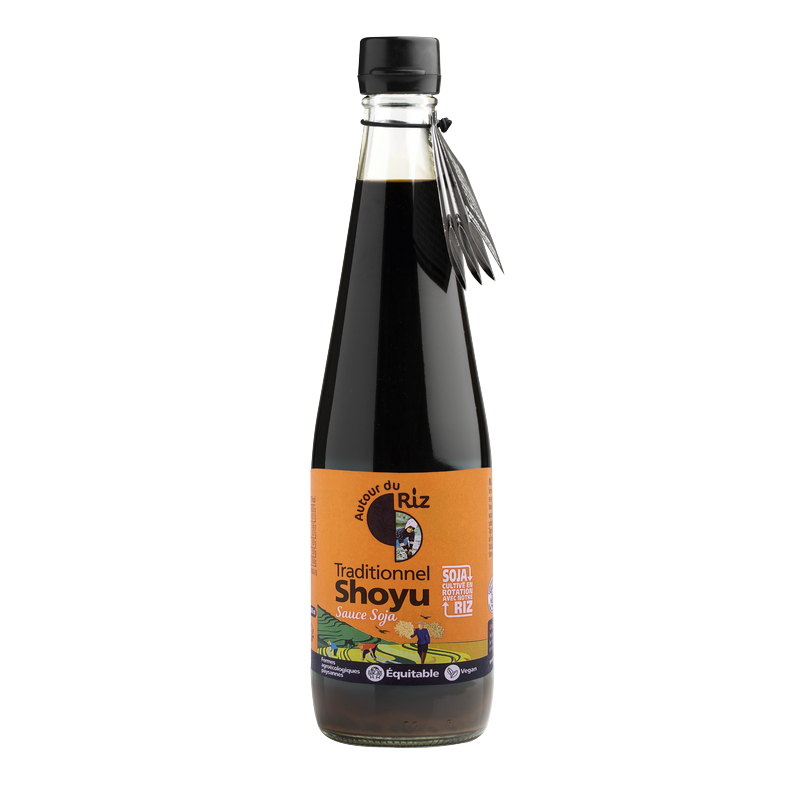 Autour du riz -- Shoyu sauce soja bio équitable - 600 ml