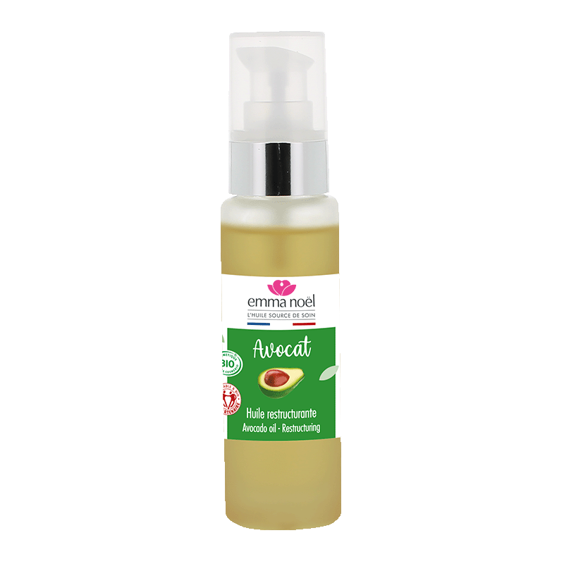 Emma Noël -- Huile vierge d'avocat bio équitable - 50 mL